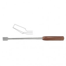 FiberGrip™ Dahmen Bone Osteotome Curved Stainless Steel, 30 cm - 12" 22 mm
